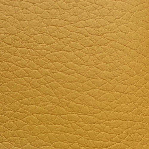 Tissu similicuir jaune ton sur - jaune,